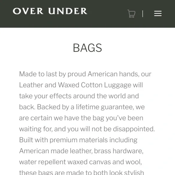 Over Under Shoulder Bag handcrafted in USA 100% Leather Bag - Picture 15 of 16